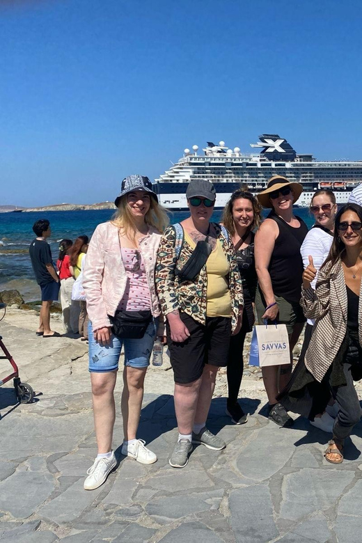 4Hour Mykonos Adventure Walk Town & Minivan Countryside Tour - Kalafati Beach: Icon View Plus a Quick Reset