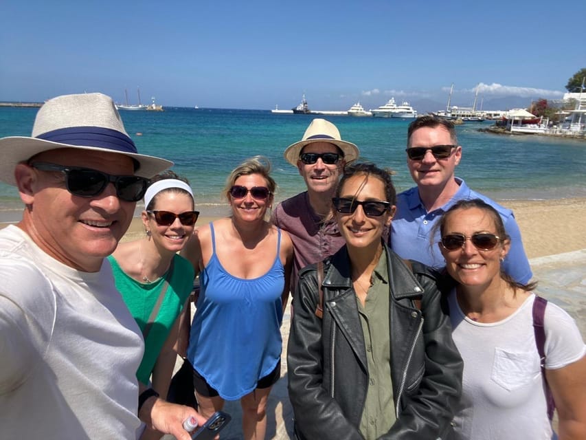 4Hour Mykonos Adventure Walk Town & Minivan Countryside Tour - The Return Ride: Finishing Back at the Police Station