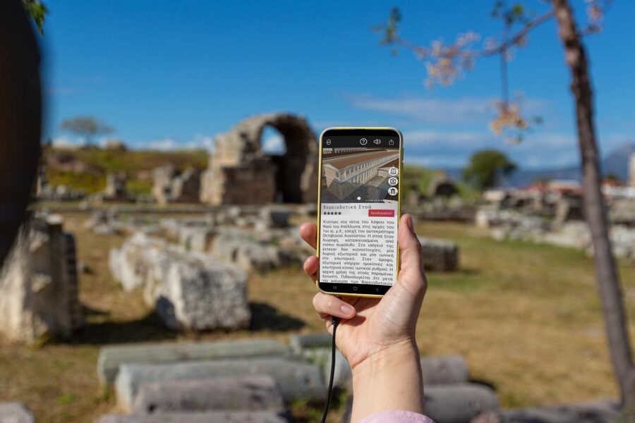 Acropolis of Lindos with Multilingual 3D Audiovisual Tour - The 3D audiovisual app: what works, and what to watch for