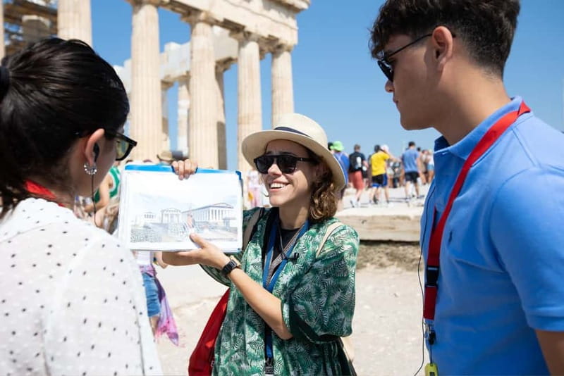 Acropolis, Parthenon & Athens Old City Heritage Walking Tour - Monastiraki Square and the Bathhouse of the Winds area