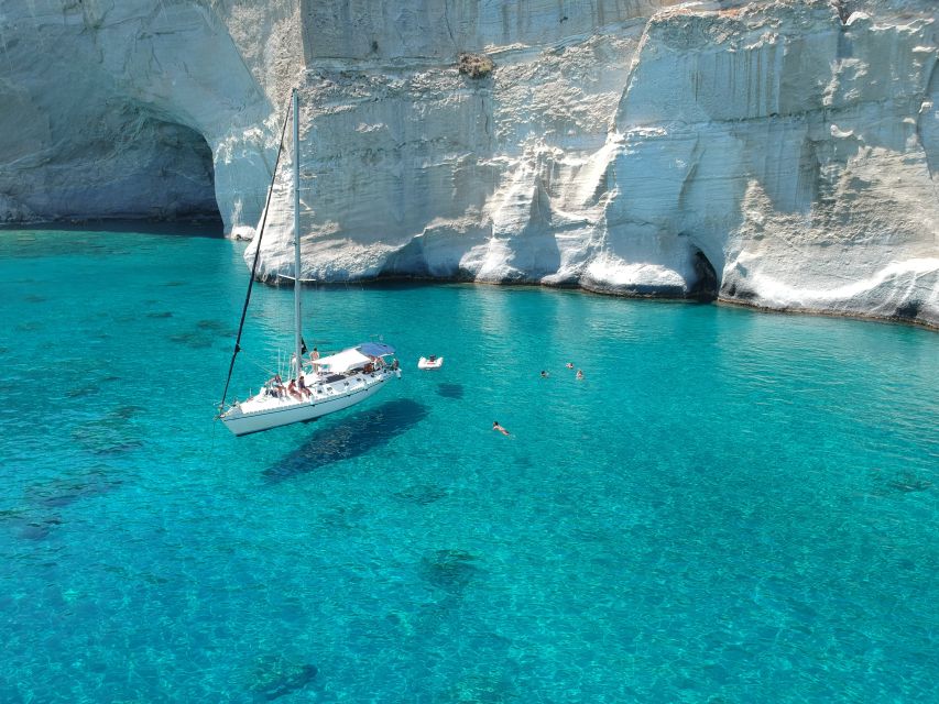 Adamantas: Milos Sightseeing Sailboat Cruise - Price and value at $223 for an 8-hour day