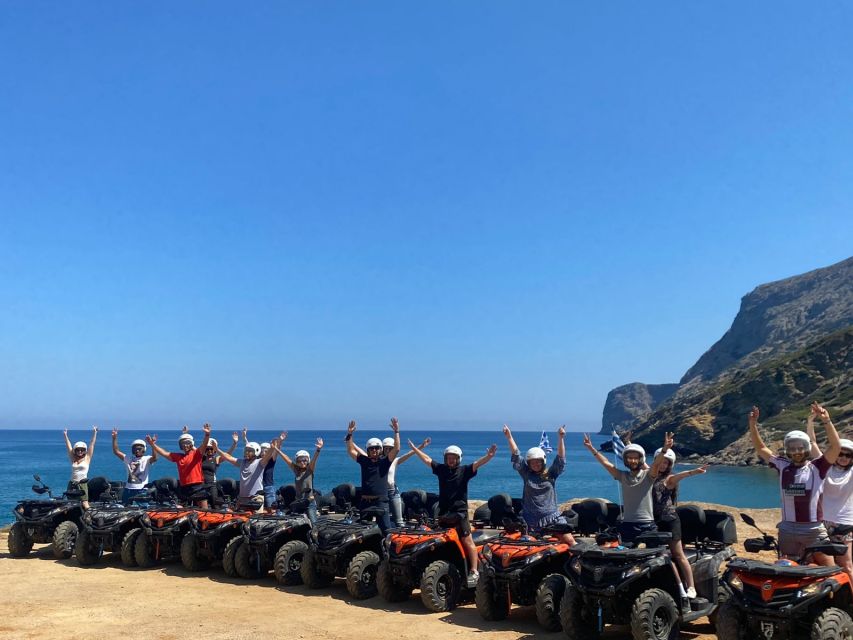 Agia Pelagia Crete Quad Bike authentic backland Tour - El Greco Museum pass-by and the Fodele break with time to shop