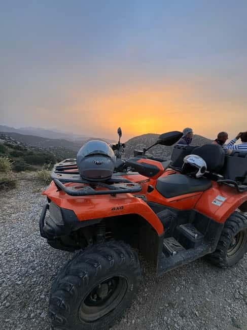 Agia Pelagia: Sunset or Morning Quad Tour & Ghost Town Visit - Key things to know before you ride