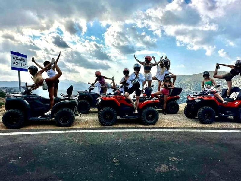 Agia Pelagia: Sunset or Morning Quad Tour & Ghost Town Visit - Price and What You Get for $94 Per Group