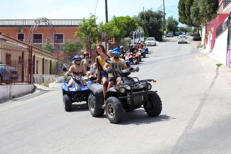 Agios Gordios: Corfu ATV Quad Tour with Lunch at Pink Palace - A swim at Paramonas beach and why it’s the perfect ending
