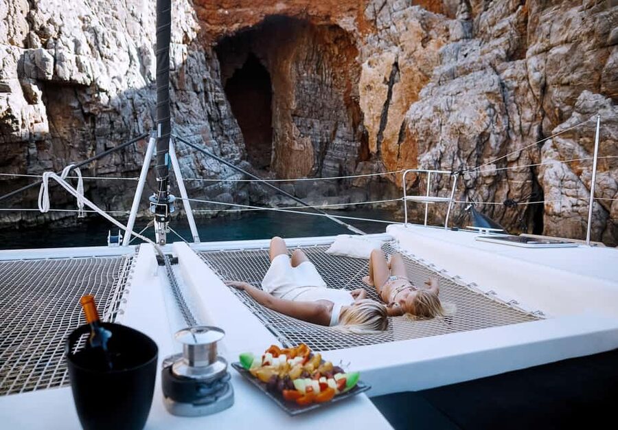 Agios Nikolaos All-inclusive Catamaran Cruise & Water Toys - Who this catamaran suits best, and who should skip it