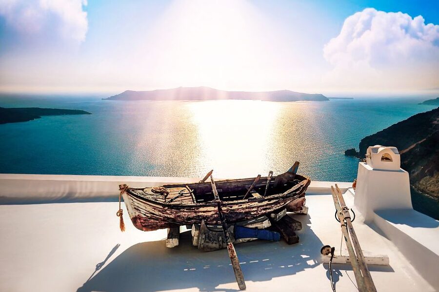 Agios Nikolaos-Elounda-Ierapetra: Santorini Day Tour Cruise - One long day from your eastern Crete hotel pickup