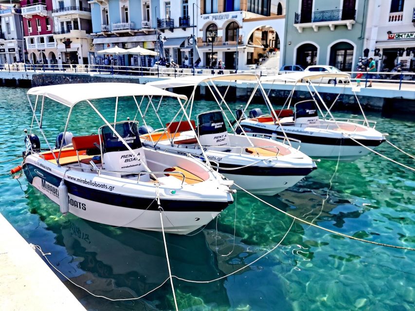 Agios Nikolaos: Motorboat or Speedboat Rental - Key highlights at a glance