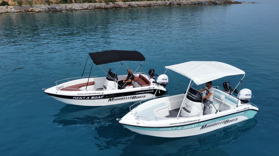 Agios Nikolaos: Motorboat or Speedboat Rental - The four-hour plan you can shape: from city views to open water