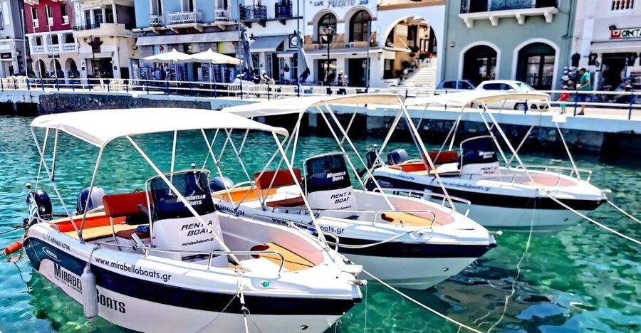 Agios Nikolaos: Motorboat or Speedboat Rental - Where you start and where you end (Agios Nikolaos and Vasia Ormos)