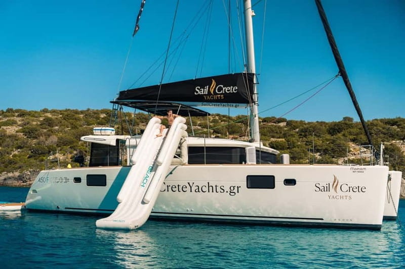 Agios Nikolaos: Sailing Trip Catamaran Lunch and Water Toys - Quick hits you will care about