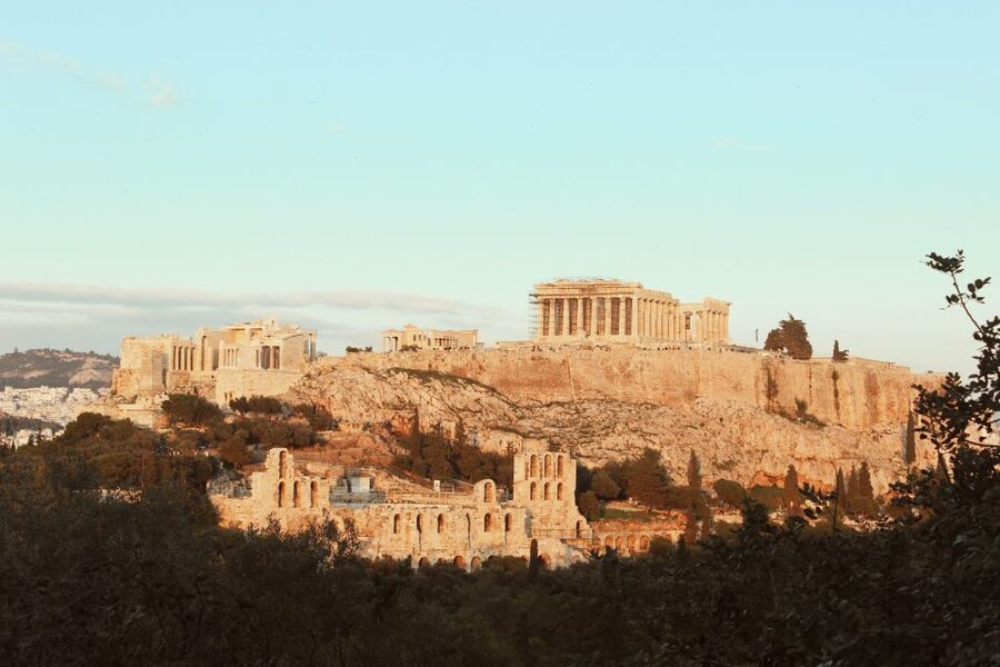 Amazing Athens: Capturing Memories amidst the Acropolis View - The meeting point at Theorias 21, so you do not waste daylight