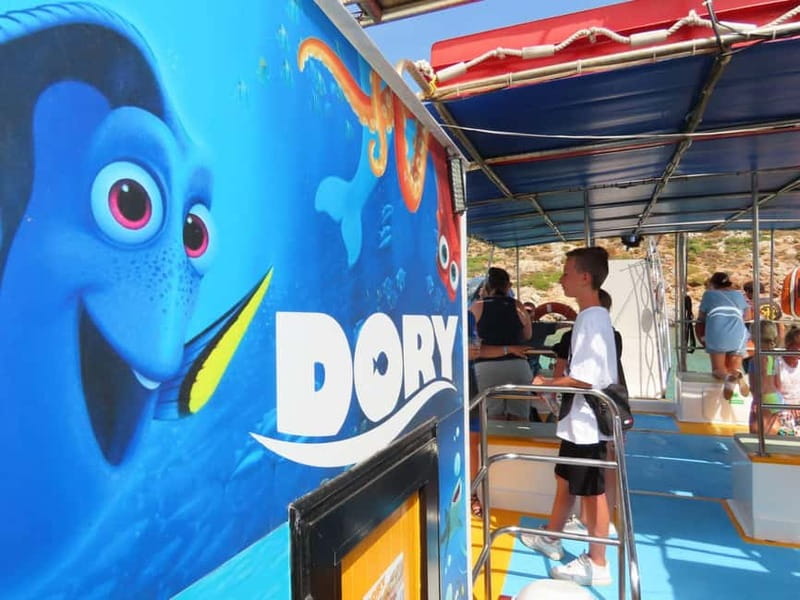An Aegean Sea Adventure on Glass-Bottom Speedboat Dory! - Stepping on the Boat, Two Decks, One Main Idea