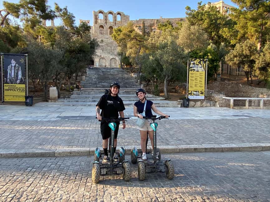 Ancient Athens Electric ATV Scooter Tour - Electric ATV Scooters Start in Plaka, Then Jump Straight to the Icons