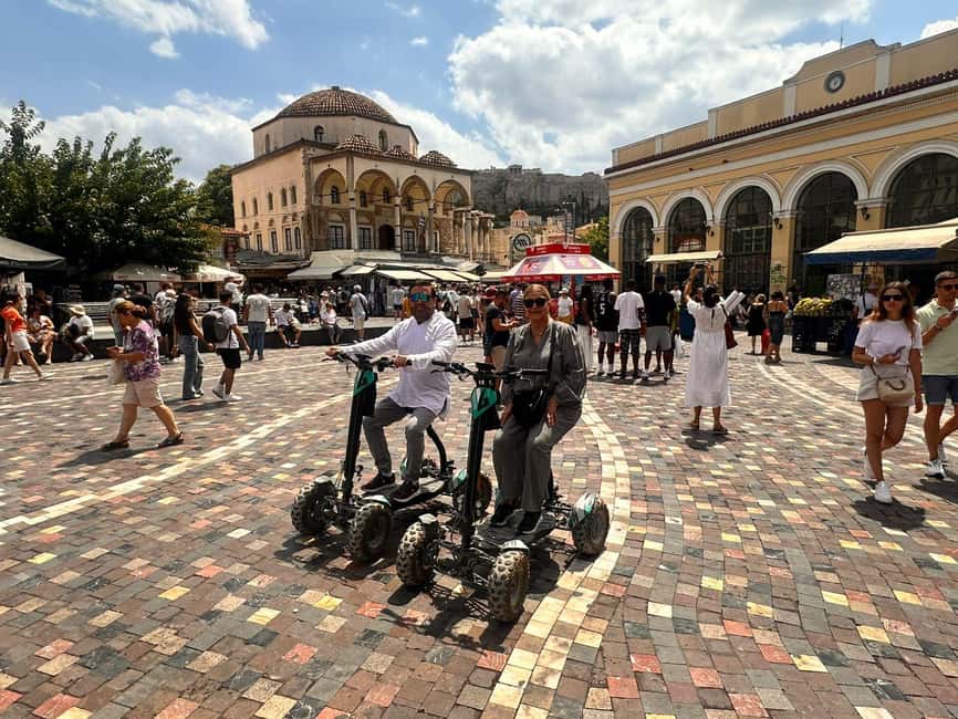 Ancient Athens Electric ATV Scooter Tour - Hill of Mars (Areopagus) and Pnyx: Where the Views Mix With Political Meaning