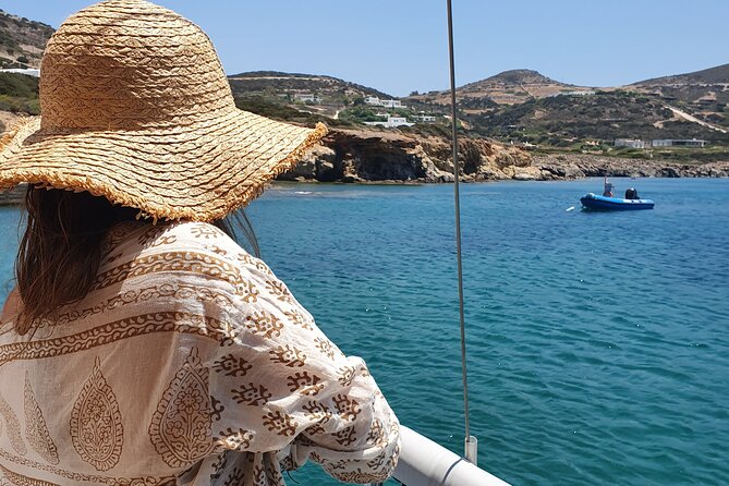 Antiparos & Despotiko Kaiki Cruise — Coves, Swim & BBQ - Panteronissi Blue Lagoon: what you are really paying for first