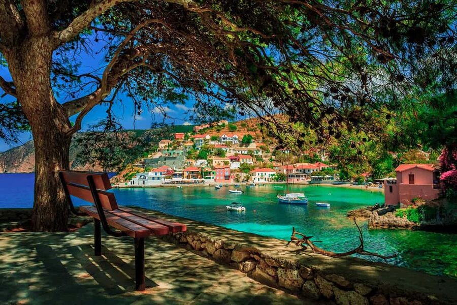 Argostoli: Explore Fiskardo, Myrtos Beach, Melissani Cave - Melissani Cave: the lake boat ride where sunlight does the work