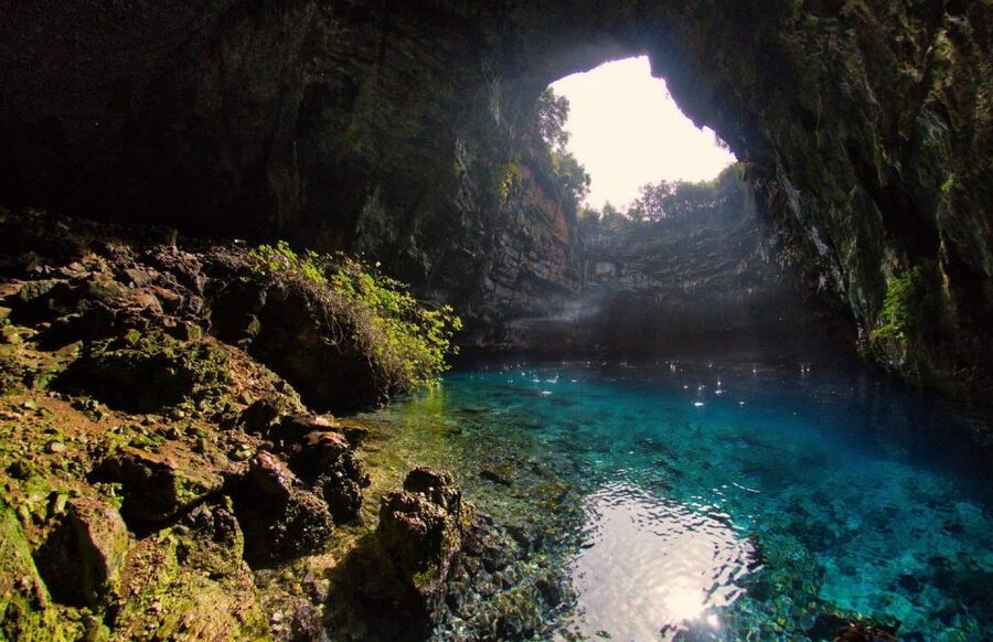 Argostoli: Explore Fiskardo, Myrtos Beach, Melissani Cave - The product shop stop: buy Kefalonian staples without hunting