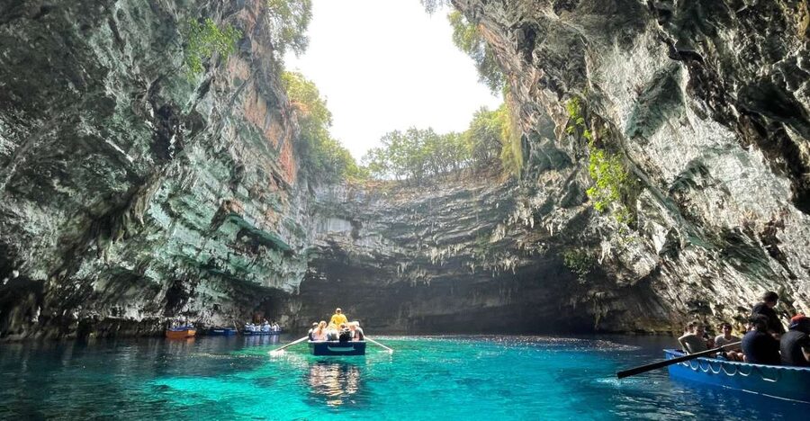 Argostoli: Melissani Lake, Drogarati Cave, and Myrtos Beach - Why this Argostoli circuit is such an efficient Kefalonia sample