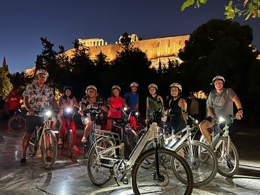 Athens: 2-Hour Highlights Tour by E-Bike After Sunset - Zappio District and the Panathenaic Stadium, where modern Olympics meet ancient Athens