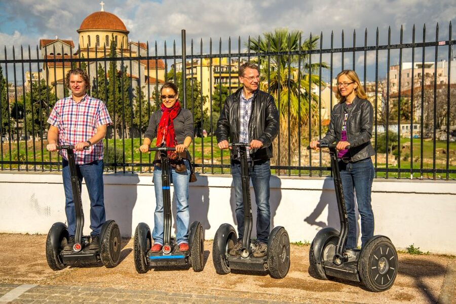 Athens Acropolis 2-Hour Segway Tour - Plaka breaks, photo time, and the Melina Merkouri statue moment