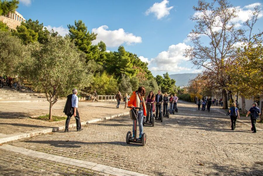Athens Acropolis 2-Hour Segway Tour - Monastiraki and the Roman Forum stretch: history plus a real city pause