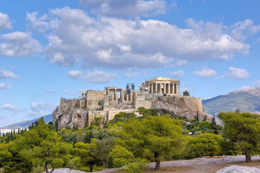 Athens: Acropolis and Mythology Highlights Small Group Tour - Temple of Olympian Zeus: Big Scale Without the Ticket Hassle