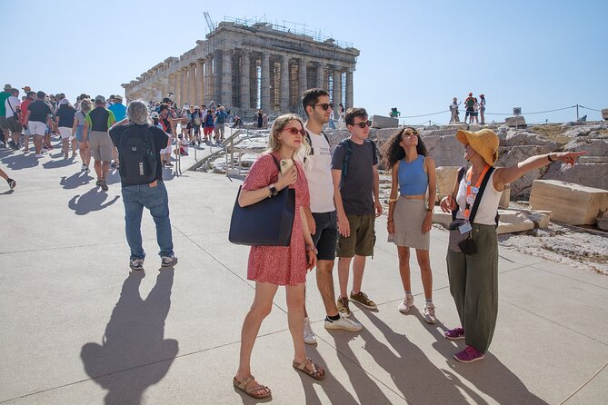 Athens Acropolis and Parthenon Walking Tour - Skip-the-line ticket options and strict entry times
