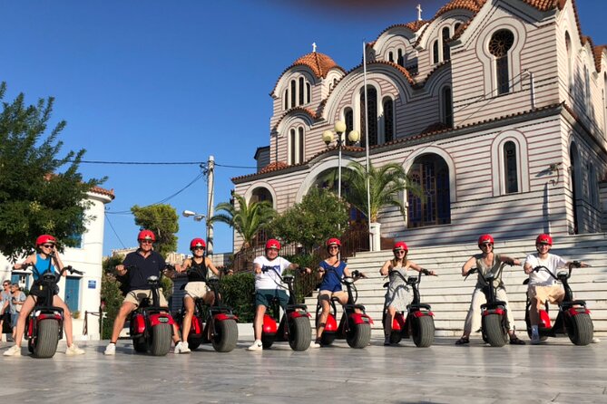 Athens Acropolis Official E-Scooter Guided Tour Fat E-Bike - Temple of Hephaistos and the Zeus corridor: closing strong with iconic photo moments