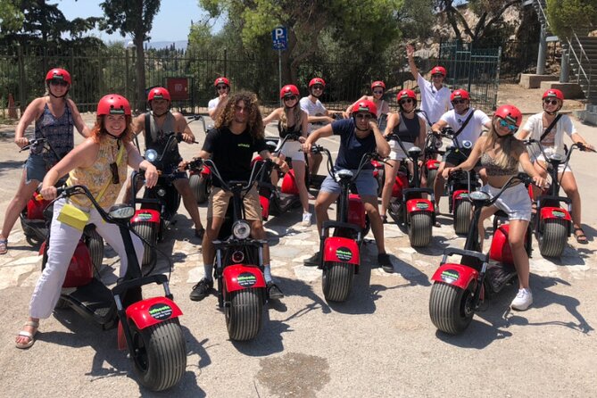Athens Acropolis Official E-Scooter Guided Tour Fat E-Bike - The ride itself: helmets, easy handling, and how the guide manages crowds