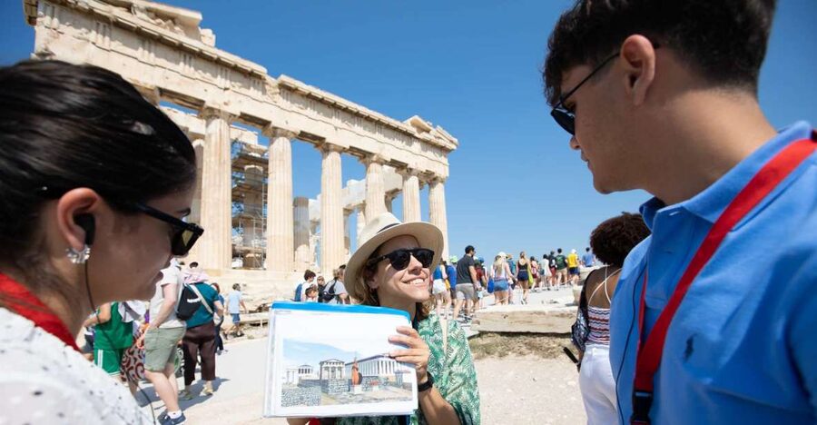 Athens: Acropolis & Parthenon Walking Tour with Expert Guide - Odeon of Herodes Atticus: a reminder that Athens loved art, loudly