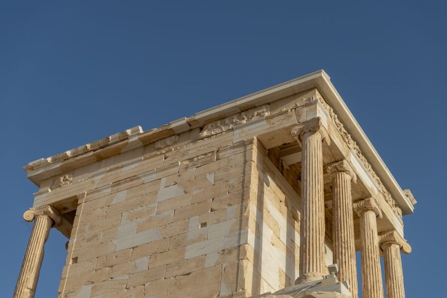 Athens: Acropolis & Plaka Neighborhood Private Walking Tour - Down to the Odeon of Herodes Atticus, still used each summer