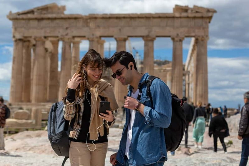 Athens: Acropolis Ticket & Multilingual 3D Audiovisual Tour - Timing your day: where “own pace” really helps