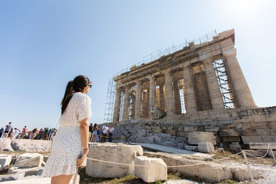 Athens: Acropolis Ticket & Optional Self-Guided Audio Tours - South Entrance access and your first “wow” moment