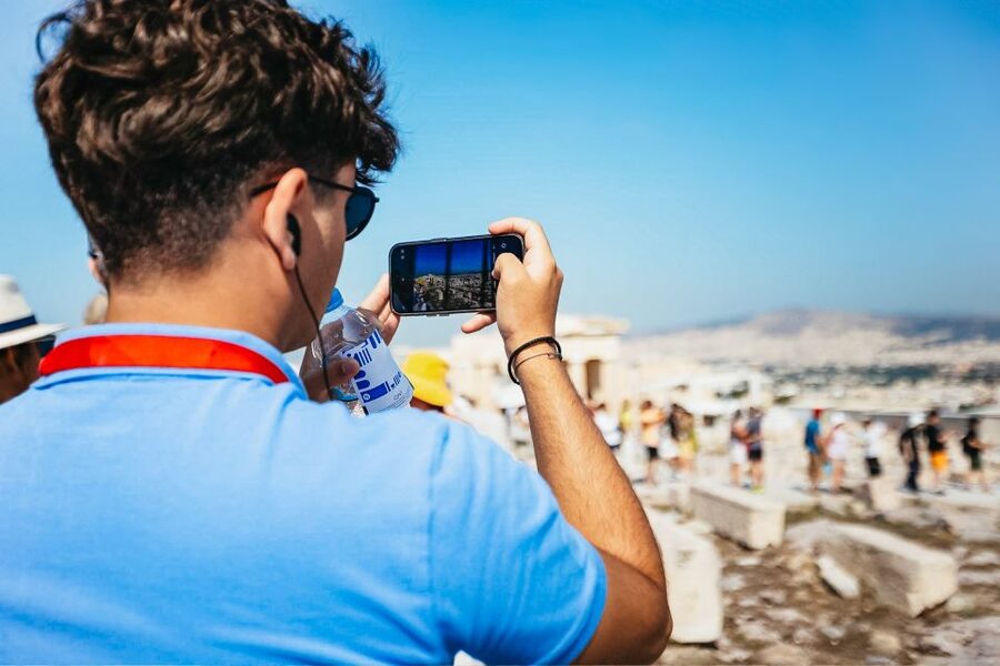 Athens: Acropolis Ticket with Optional Audio or Live Guide - The route up the hill: Theater of Dionysus to the Parthenon