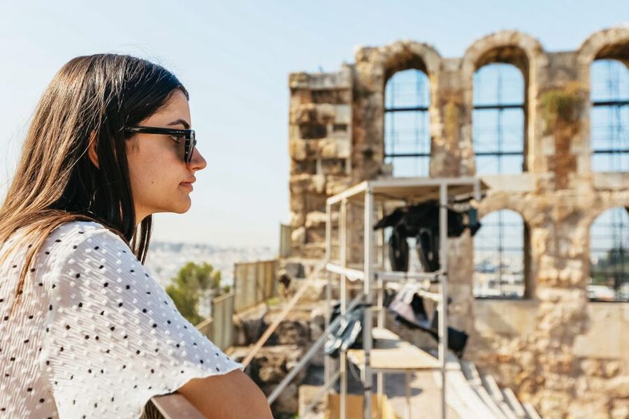 Athens: Acropolis Ticket with Optional Audio or Live Guide - Price and value at around $42 for a timed ticket