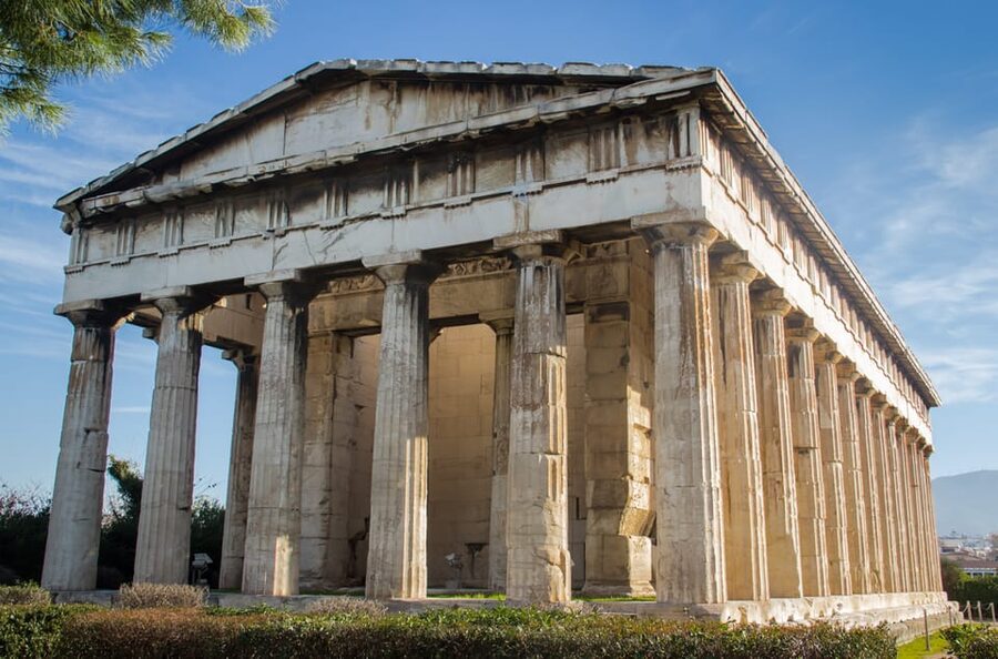 Athens: Agora and Hephaistos Temple Entrance Ticket - Temple of Hephaistos, Athens Doric temple at real walking distance