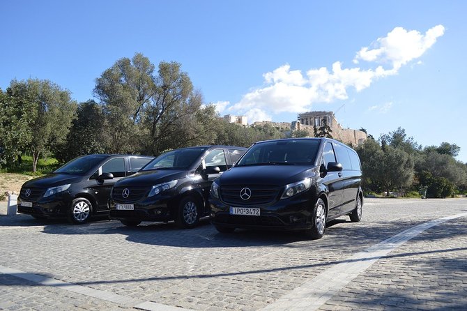 Athens Airport Private Arrival Transfer with Meet & Greet - Vehicles and luggage rules that affect comfort
