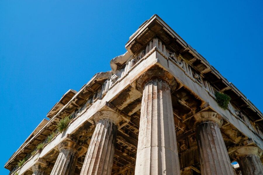 Athens: Ancient Agora E-Ticket and Audio Tour - Tholos and the Bouleuterion: where daily politics got done