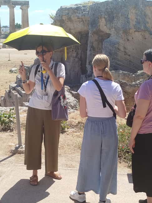 Athens: Ancient Corinth Tour with Official Guide & Tickets - Corinth Canal: that 90-meter cliff moment near Athens
