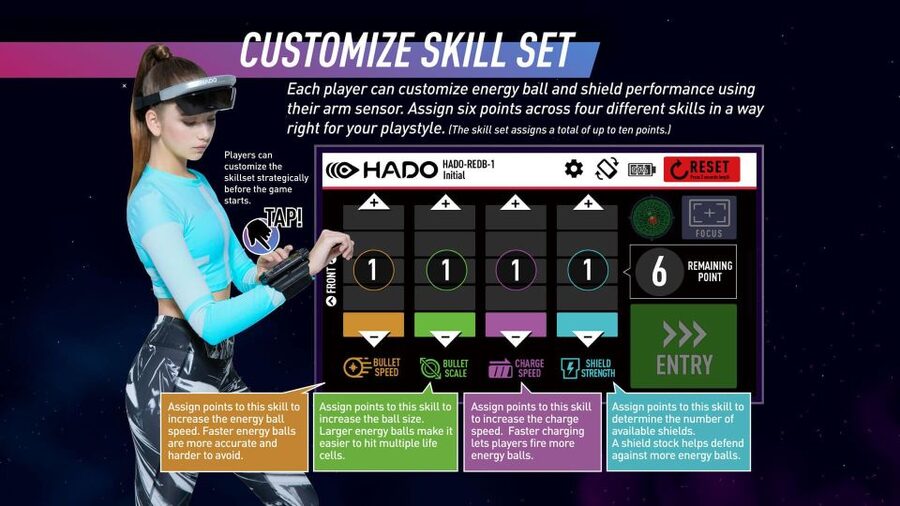 Athens: AR sports experience at HADO Dafni - What to Expect During the One-Hour Session