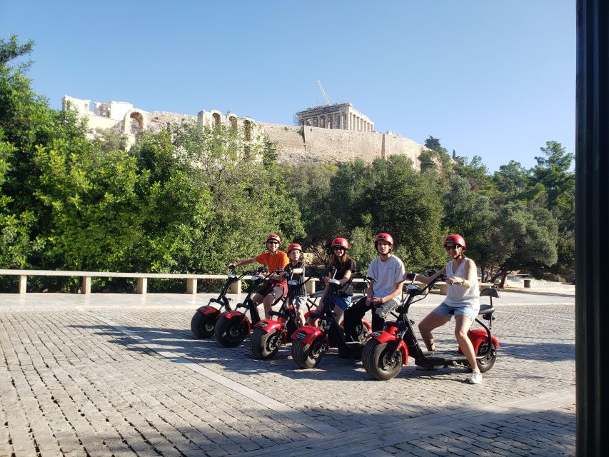 Athens: Award-Winning Acropolis Guided e-Scooter Tour - Odeon of Herodes Atticus to Areopagus Hill: the Athens you can feel