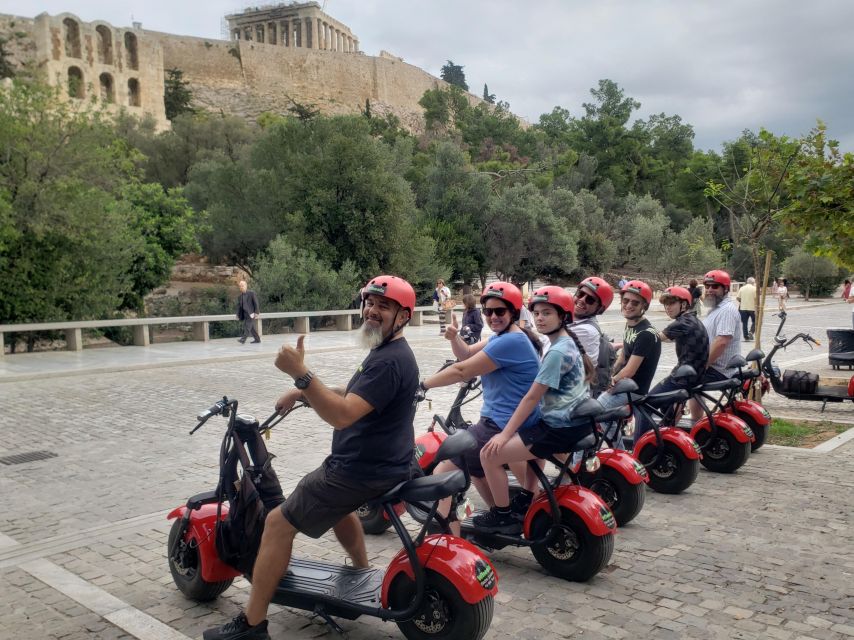 Athens: Award-Winning Acropolis Guided e-Scooter Tour - A scenic secret stop, plus National Observatory views