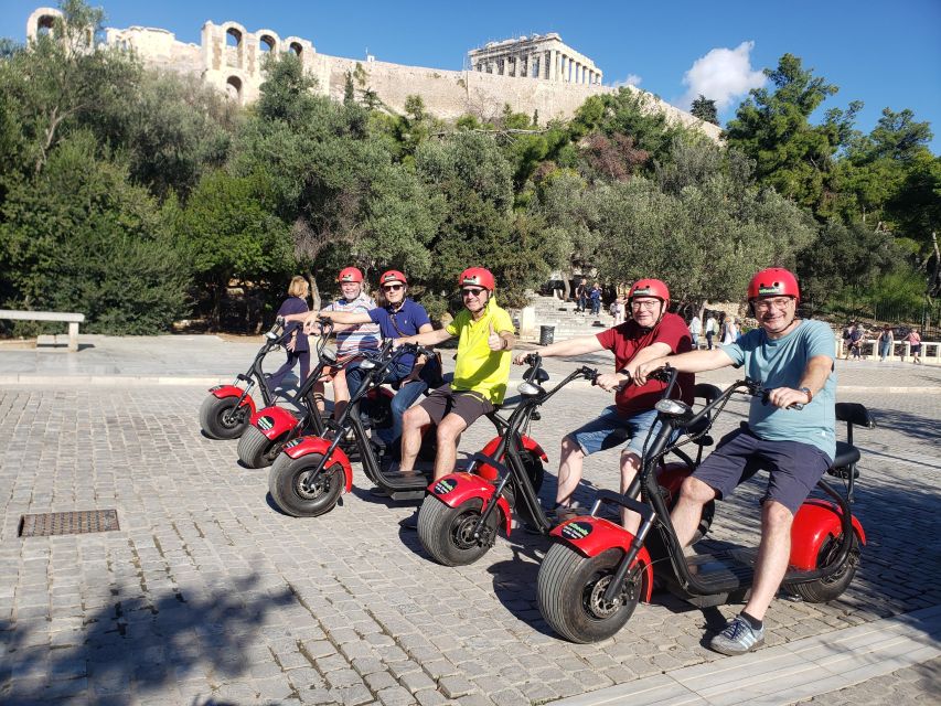 Athens: Award-Winning Acropolis Guided e-Scooter Tour - Temple of Hephaestus and the Thissio neighborhood interlude