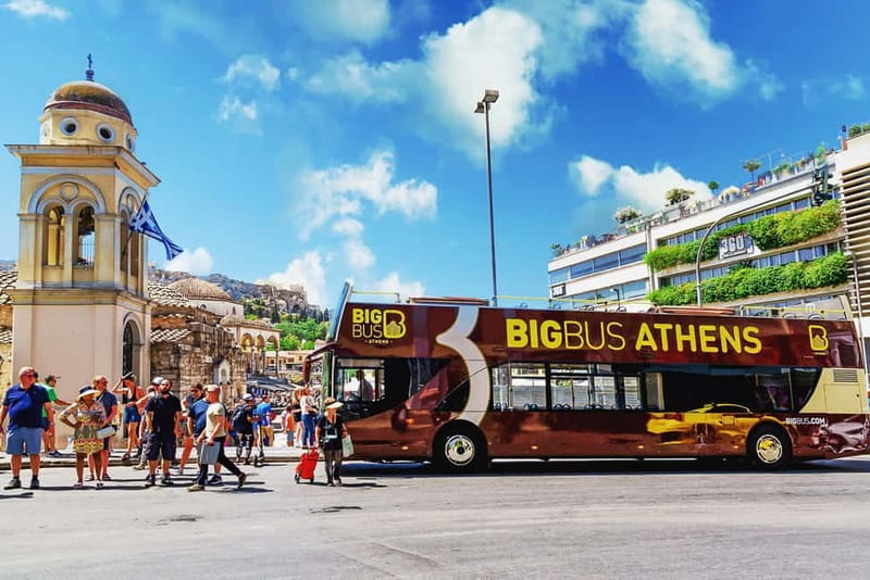 Athens: Big Bus Hop-on, Hop-off Tour by Open-Top Bus - Quick hits before you board