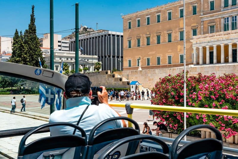 Athens: Big Bus Hop-on, Hop-off Tour by Open-Top Bus - Syntagma Square to Plaka, museums, and the Athens Red Route