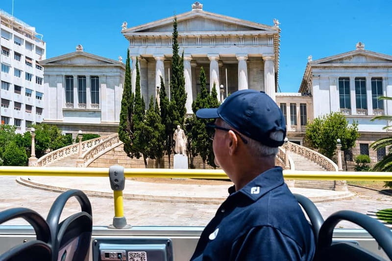 Athens: Big Bus Hop-on, Hop-off Tour by Open-Top Bus - Athens Riviera Green Route, marinas, beaches, and Vouliagmeni Lake