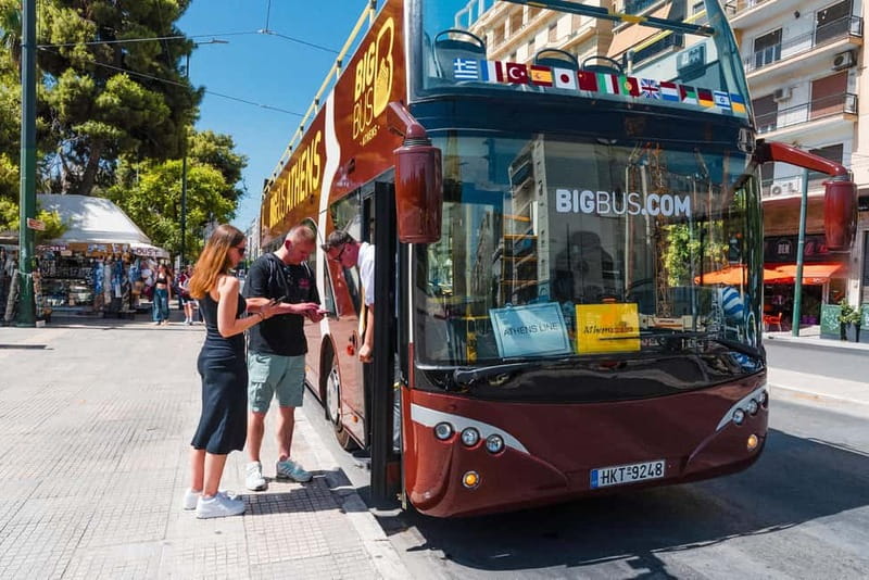 Athens: Big Bus Hop-on, Hop-off Tour by Open-Top Bus - A smart 2-day or 3-day plan that matches how you travel