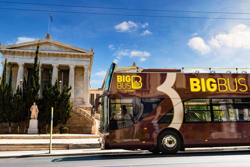 Athens: Big Bus Hop-on, Hop-off Tour by Open-Top Bus - Ticket length and route choice, 48 hours vs 72 hours