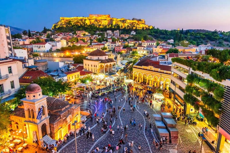 Athens: Big Bus Live-Guided Night Tour by Open-Top Bus - Odeon of Herodes Atticus, Olympian Zeus, and Hadrian’s Arch